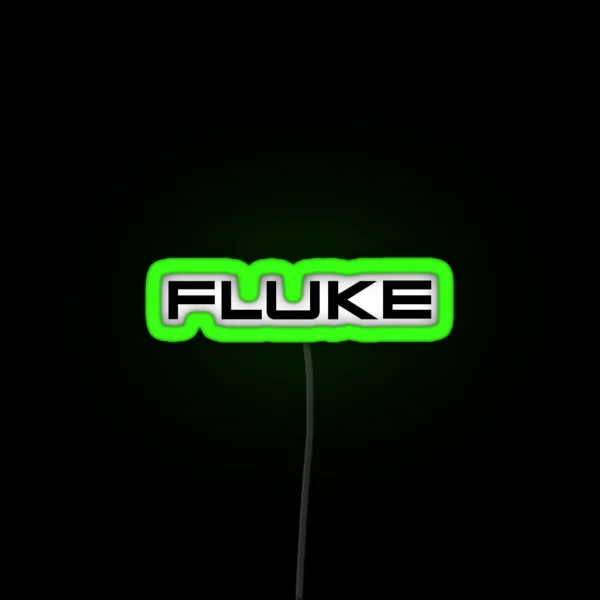 Fluke Tools Logo 2 RGB Neon Sign
