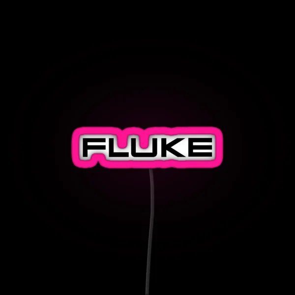 Fluke Tools Logo 2 RGB Neon Sign
