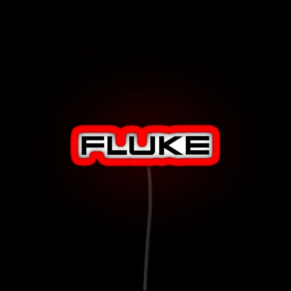Fluke Tools Logo 2 RGB Neon Sign