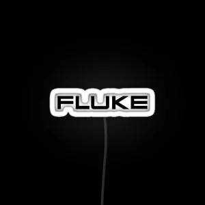 Fluke Tools Logo 2 RGB Neon Sign