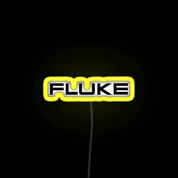 Fluke Tools Logo 2 RGB Neon Sign