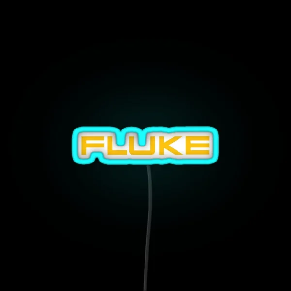 Fluke Tools Logo 3 RGB Neon Sign
