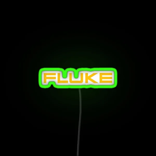 Fluke Tools Logo 3 RGB Neon Sign