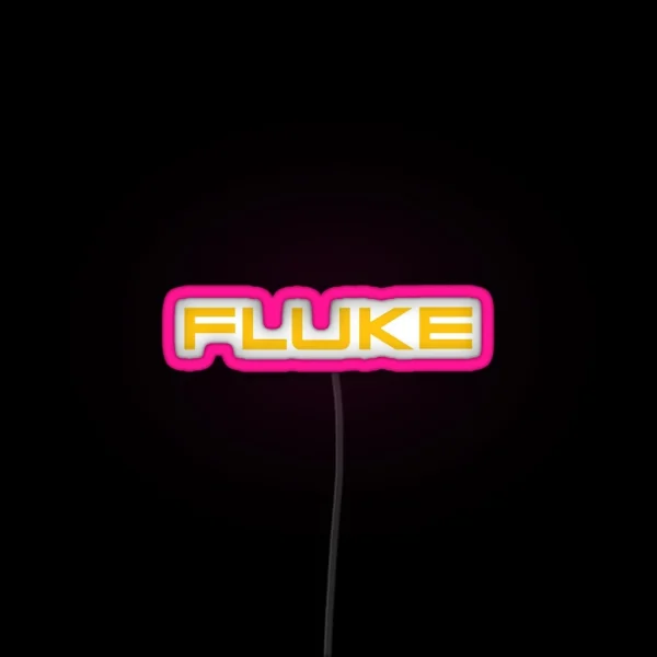 Fluke Tools Logo 3 RGB Neon Sign