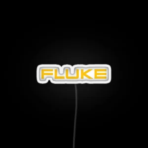 Fluke Tools Logo 3 RGB Neon Sign