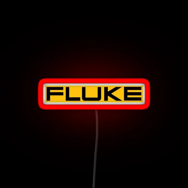 Fluke Tools Logo 4 RGB Neon Sign
