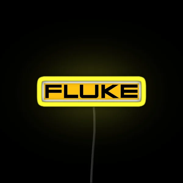 Fluke Tools Logo 4 RGB Neon Sign