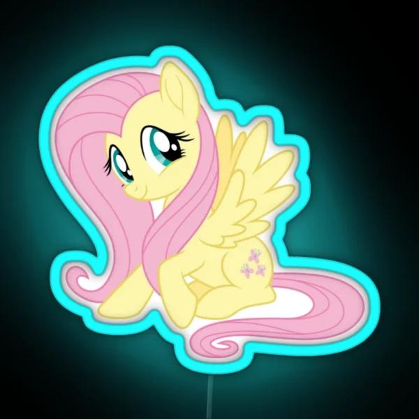 Fluttershy Led Cutecore RGB Neon Sign