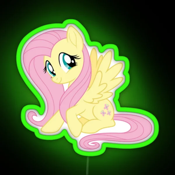 Fluttershy Led Cutecore RGB Neon Sign