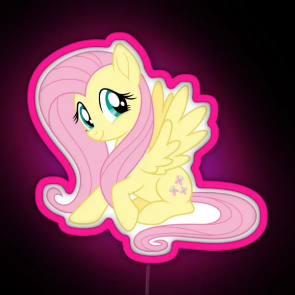 Fluttershy Led Cutecore RGB Neon Sign