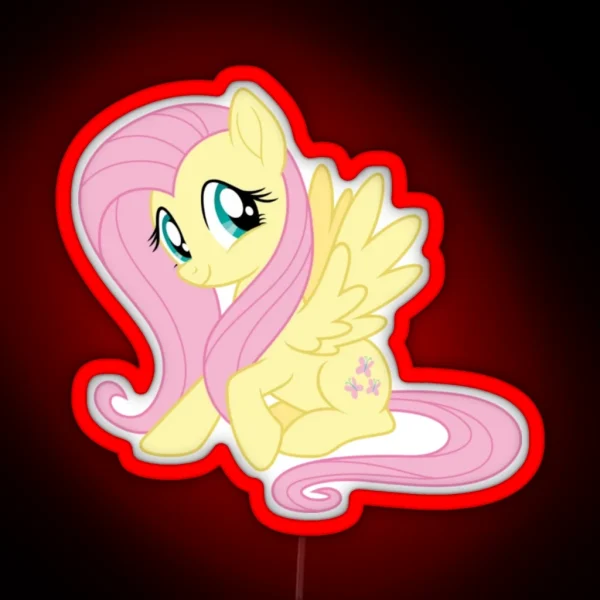Fluttershy Led Cutecore RGB Neon Sign