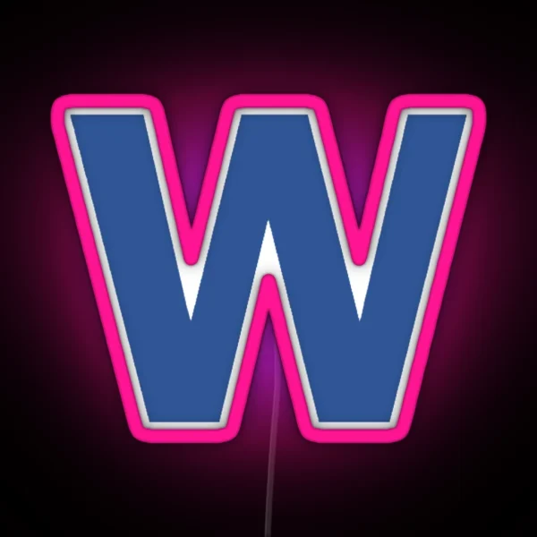 Fly The W RGB Neon Sign