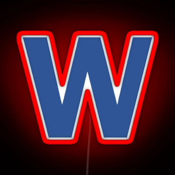Fly The W RGB Neon Sign