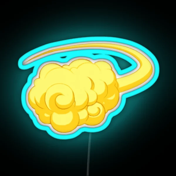 Flying Nimbus RGB Neon Sign