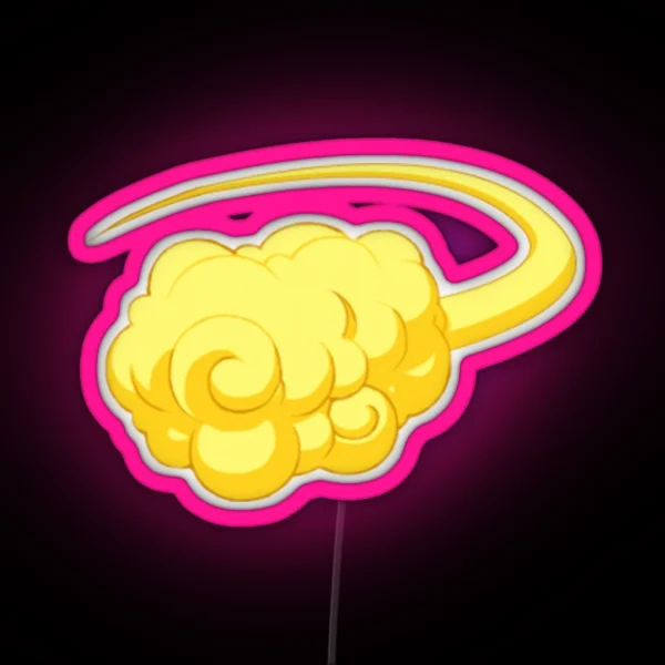 Flying Nimbus RGB Neon Sign