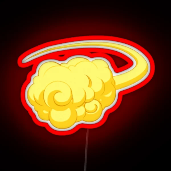 Flying Nimbus RGB Neon Sign