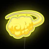 Glowing Cloud Illuminated in Vibrant Colors with Customizable RGB Lighting