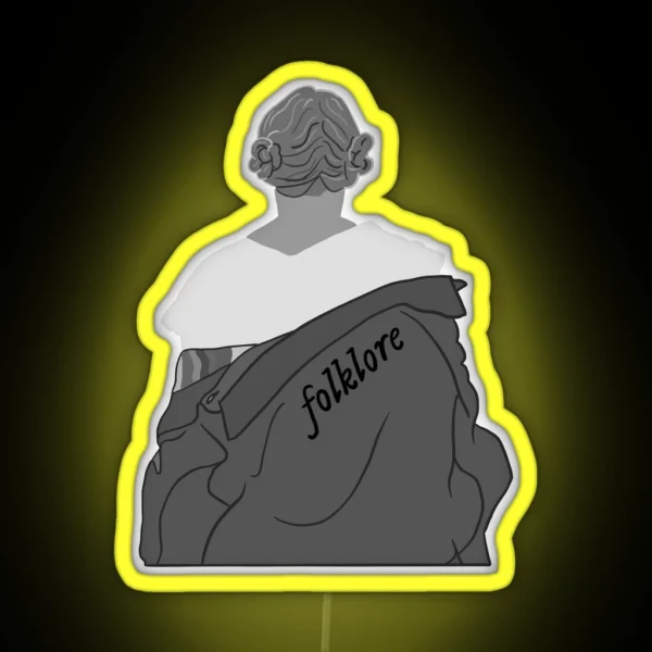 Folklore Jacket RGB Neon Sign