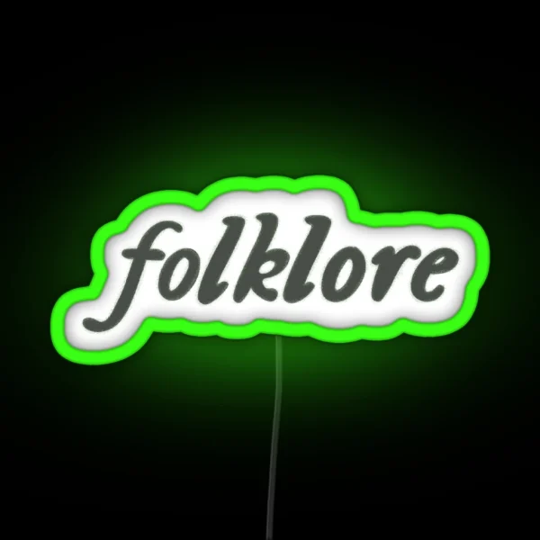 Folklore Led RGB Neon Sign