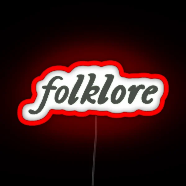 Folklore Led RGB Neon Sign