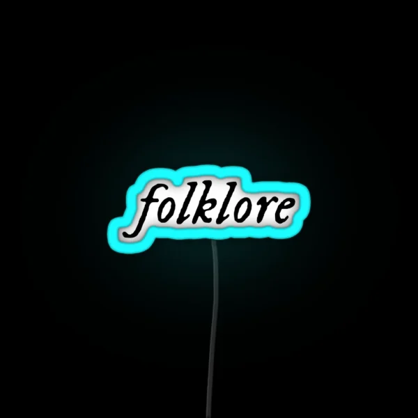 Folklore Led RGB Neon Sign