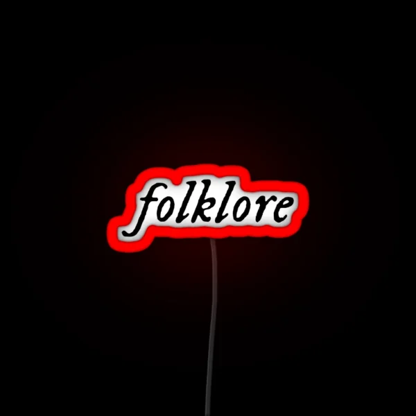 Folklore Led RGB Neon Sign