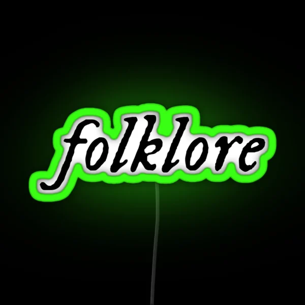 Folklore RGB Neon Sign