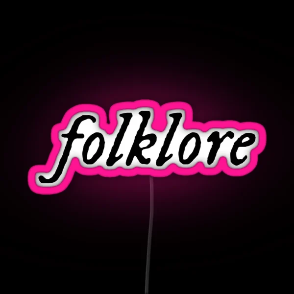 Folklore RGB Neon Sign