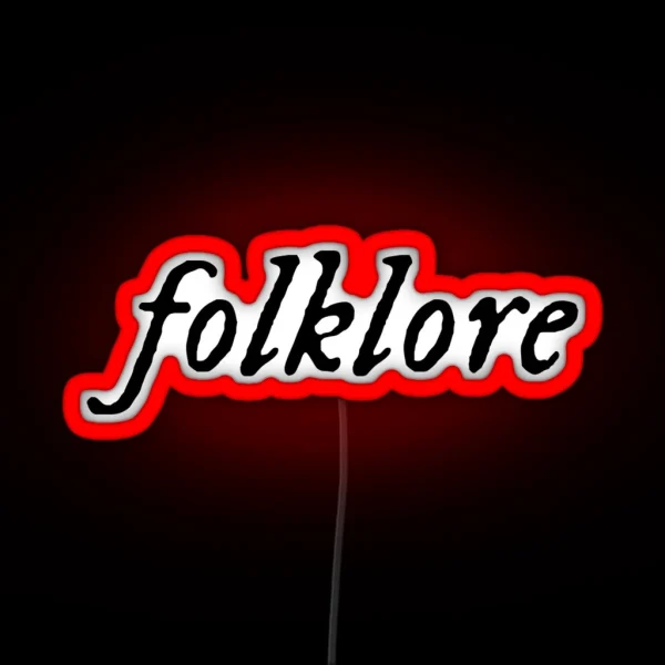 Folklore RGB Neon Sign