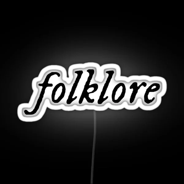 Folklore RGB Neon Sign