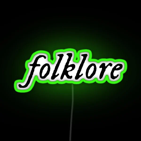 Folklore RGB Neon Sign