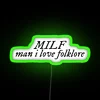 Taylor Swift Inspired Musician Folklore Neon Sign with Colorful LED Lighting