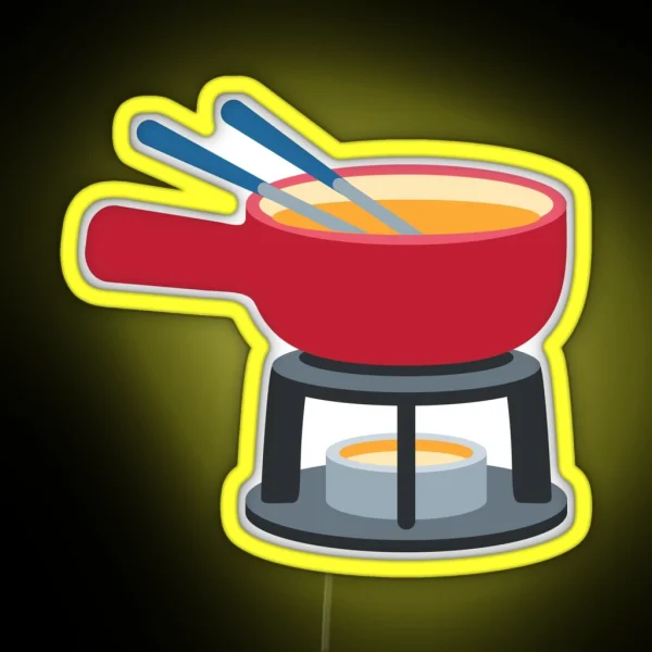 Fondue RGB Neon Sign