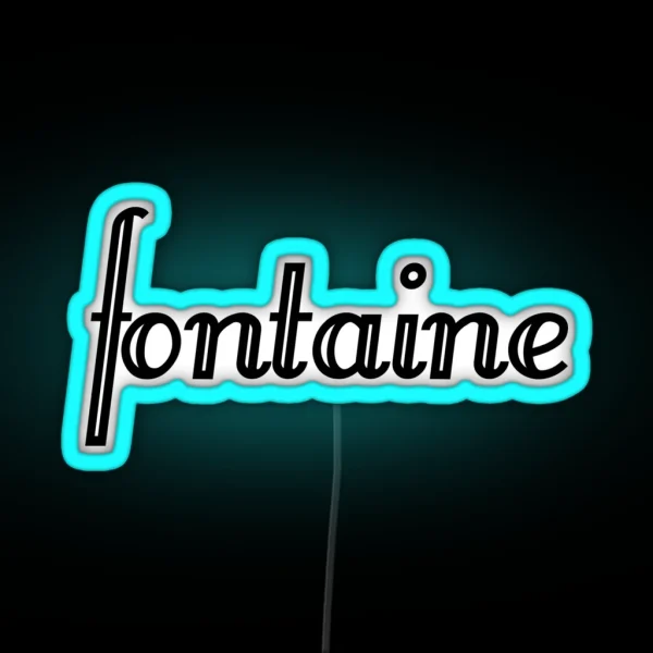 Fontaine RGB Neon Sign