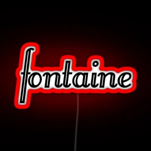 Fontaine RGB Neon Sign