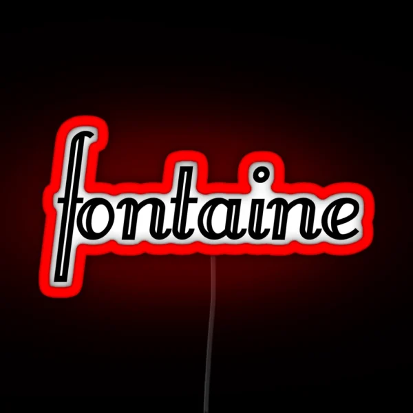 Fontaine RGB Neon Sign
