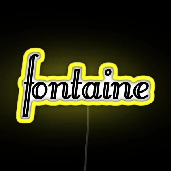 Fontaine RGB Neon Sign