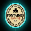 Vibrant RGB fontaines dc neon art decor lighting for home