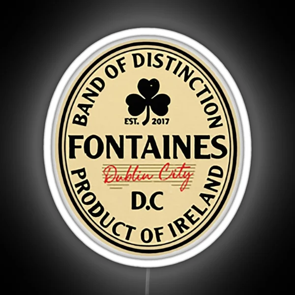 Fontaines DC RGB Neon Sign