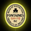 Vibrant RGB LED fontaines dc band name lighted display sign