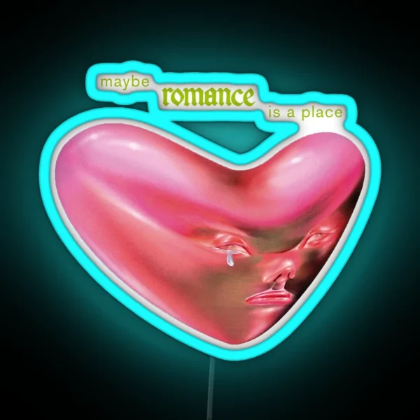 Fontaines DC Romance Maybe Romance Is A Place 2024 RGB Neon Sign