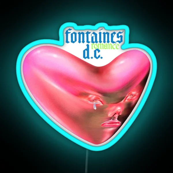 Fontaines DC Romance RGB Neon Sign