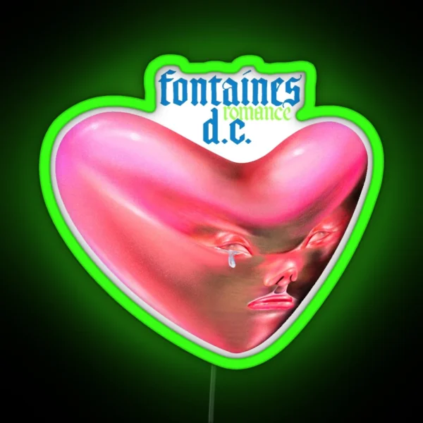 Fontaines DC Romance RGB Neon Sign