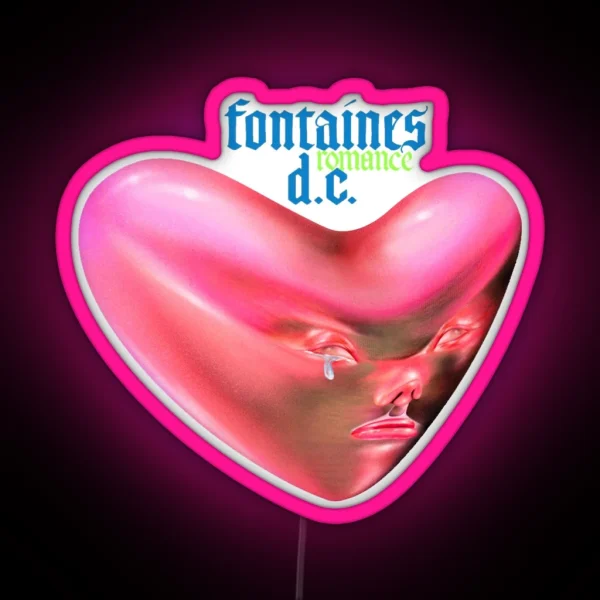 Fontaines DC Romance RGB Neon Sign