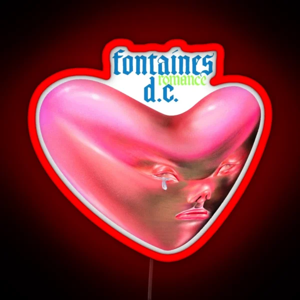 Fontaines DC Romance RGB Neon Sign