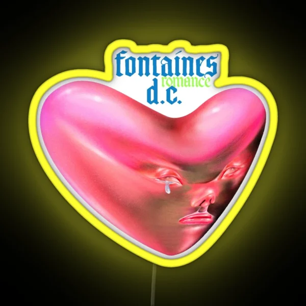 Fontaines DC Romance RGB Neon Sign