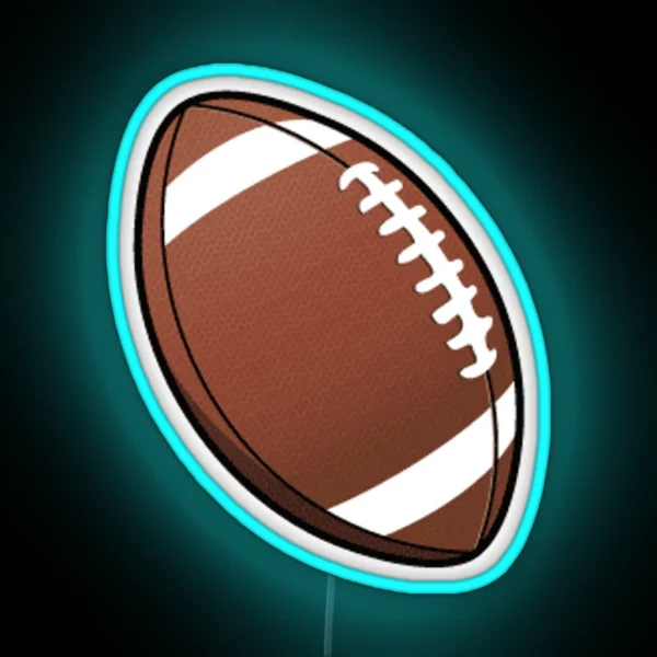 Football RGB Neon Sign