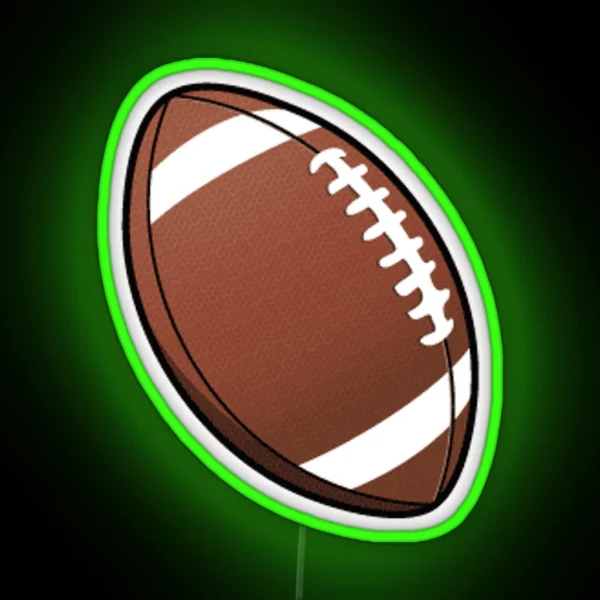 Football RGB Neon Sign
