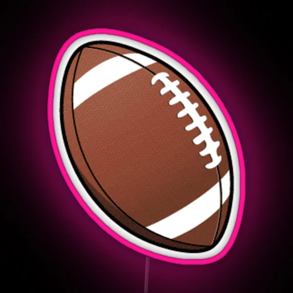 Football RGB Neon Sign