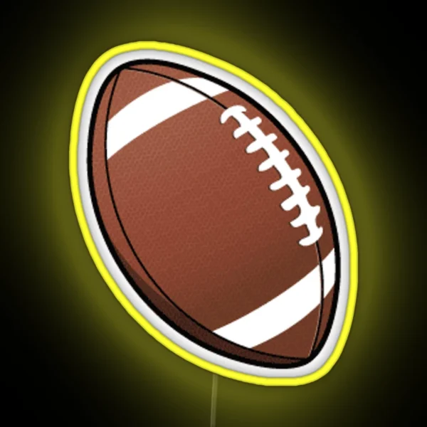 Football RGB Neon Sign